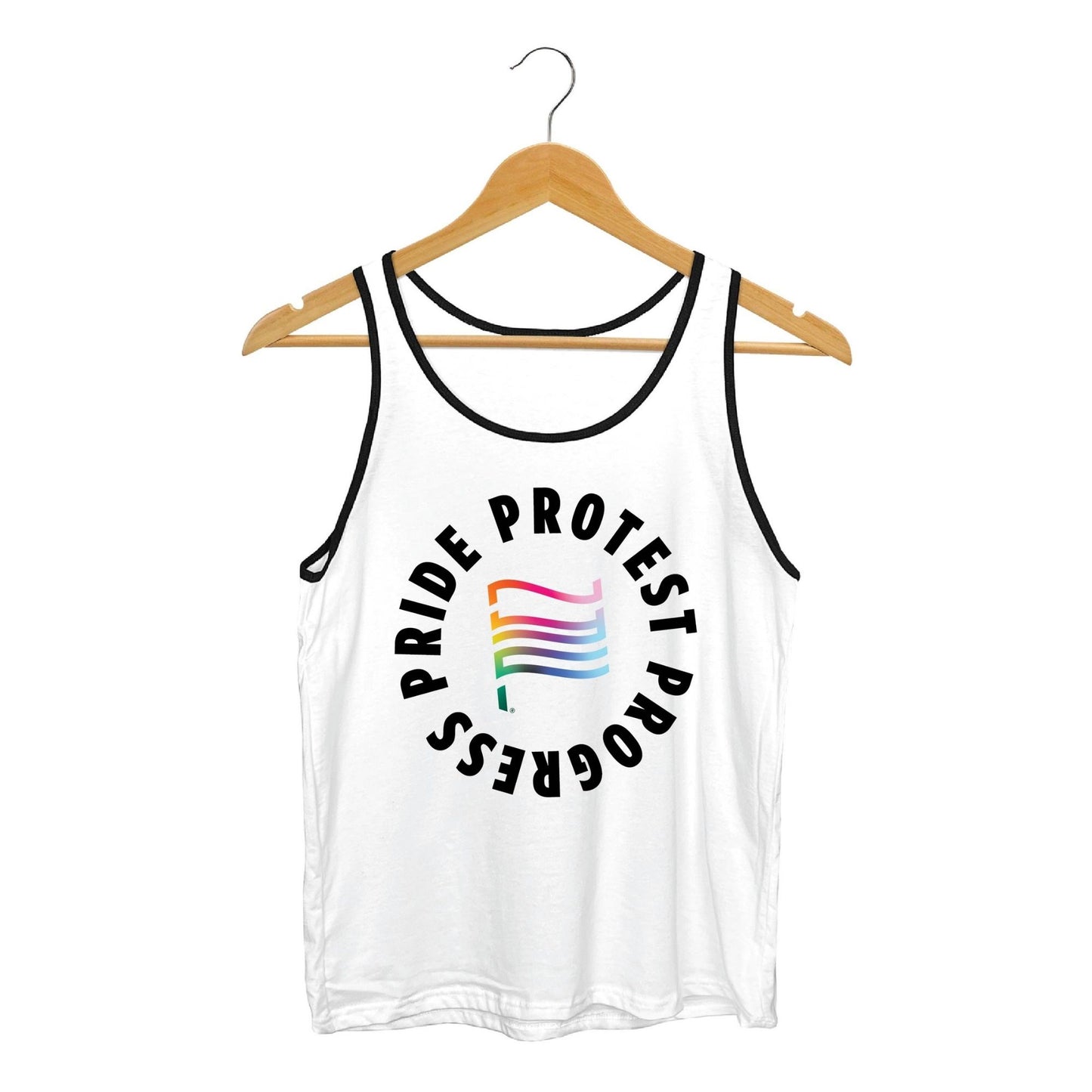 Protest Progress Pride Tank